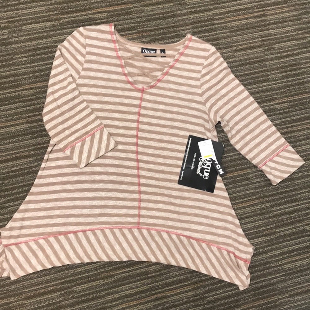 Brown and cream colored fall shirt! - Picture 1 of 3